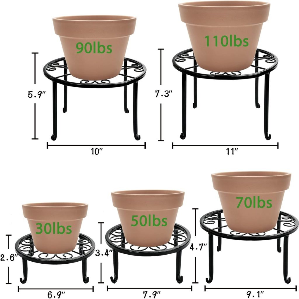 Round Plant Shelf for Planter