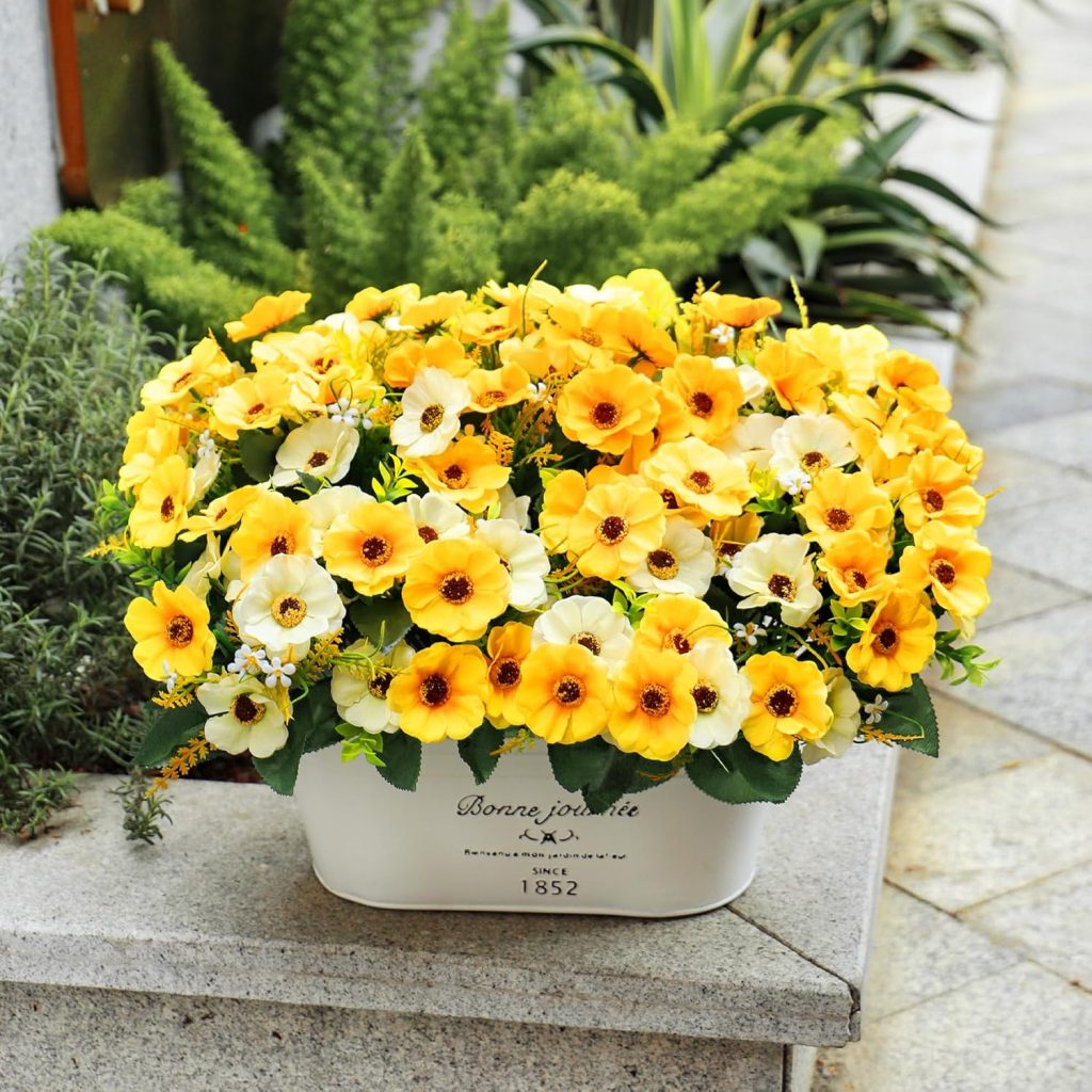 Flowers In Window Boxes